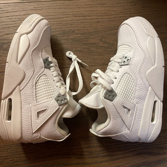 aj4 white 6.5 womens - Picture 5 of 6